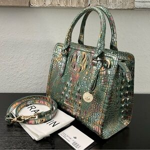 Brahmin Cami SOULFUL MELBOURNE Satchel Crossbody Shoulder Bag W/ Eye